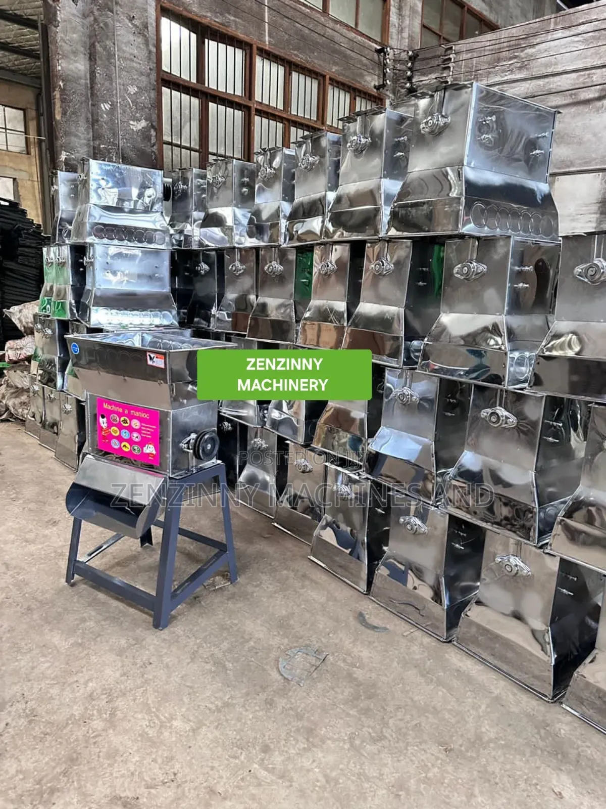 Electric Stainless Cassava Grater