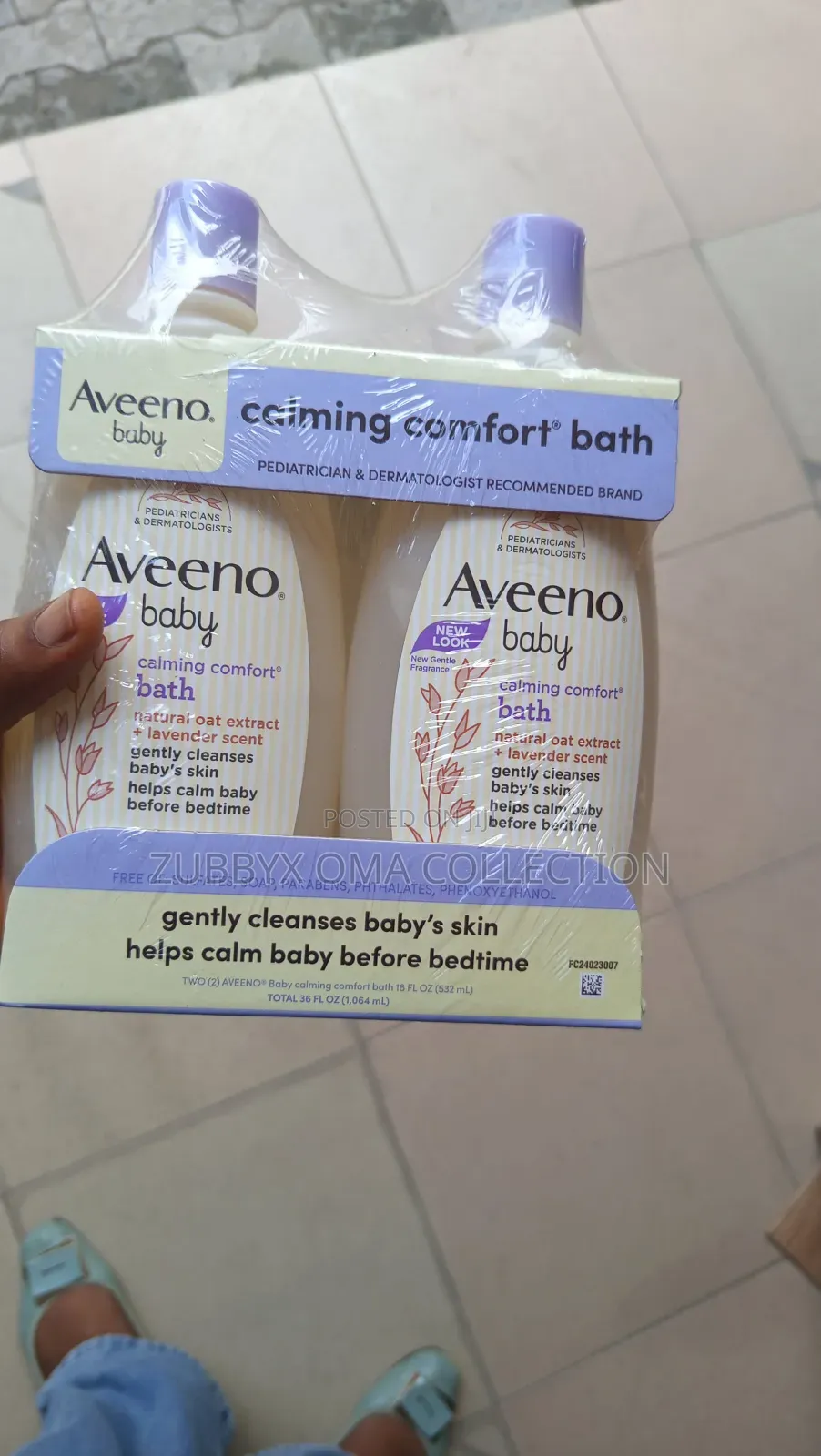 Aveeno Baby Calming Comfort Bath Wash ( 532ml/18 Fl. Oz., 2 Pk.