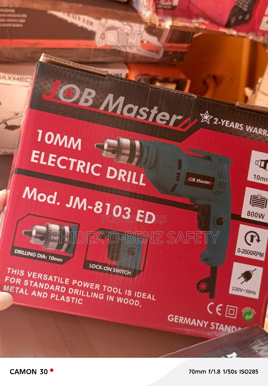 10mm Electric Hand Drilling Machine