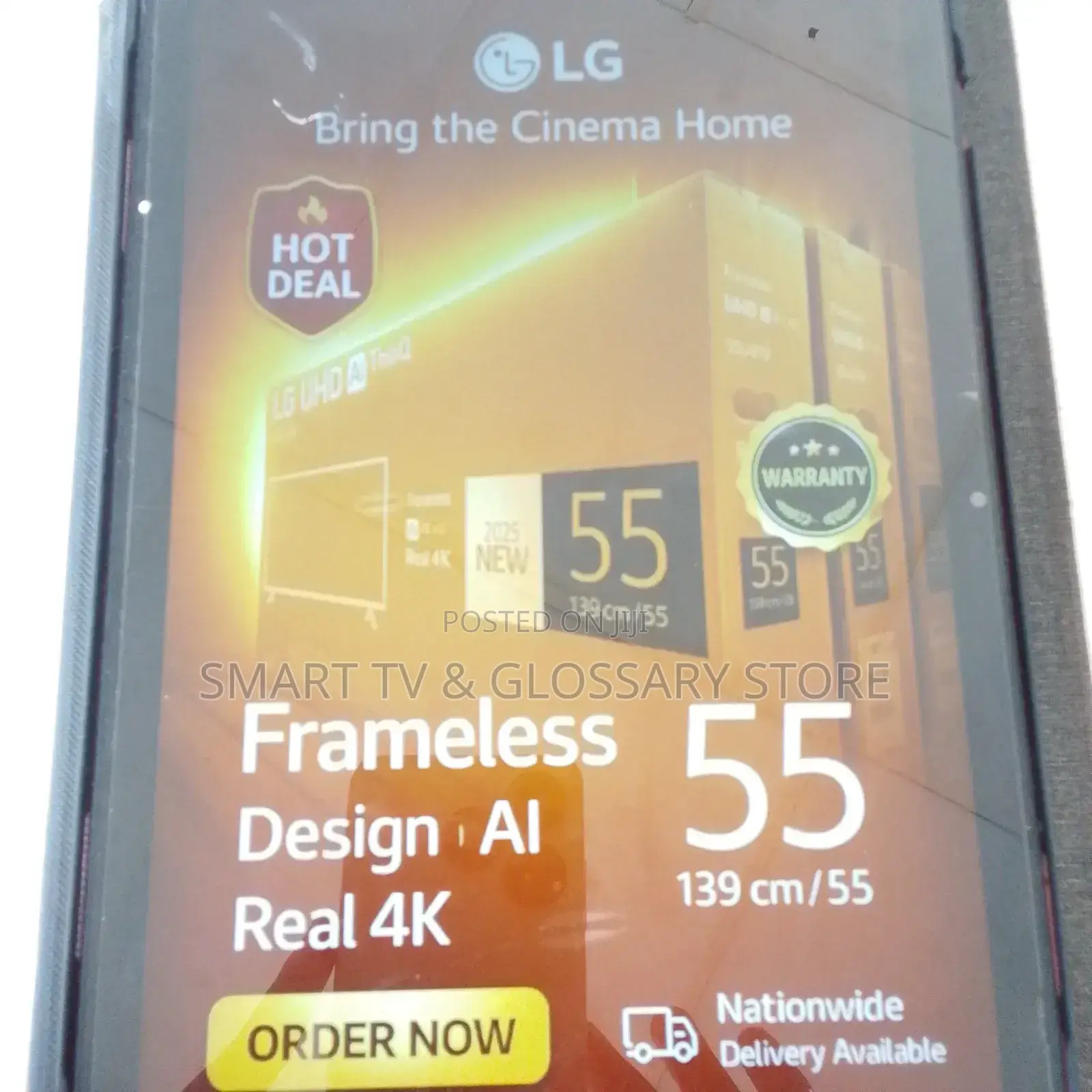 55 Inches Smart Tv With Real Ai Processor Thinq 2025 Model