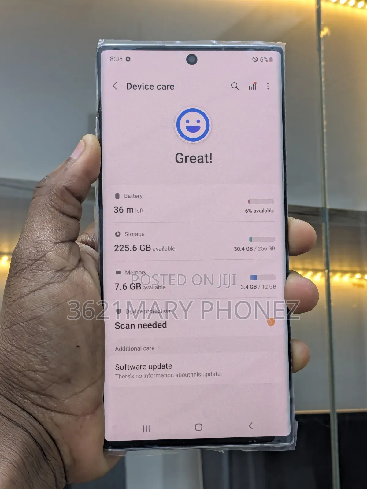 Samsung Galaxy Note 10 Plus 5G 256 GB Silver