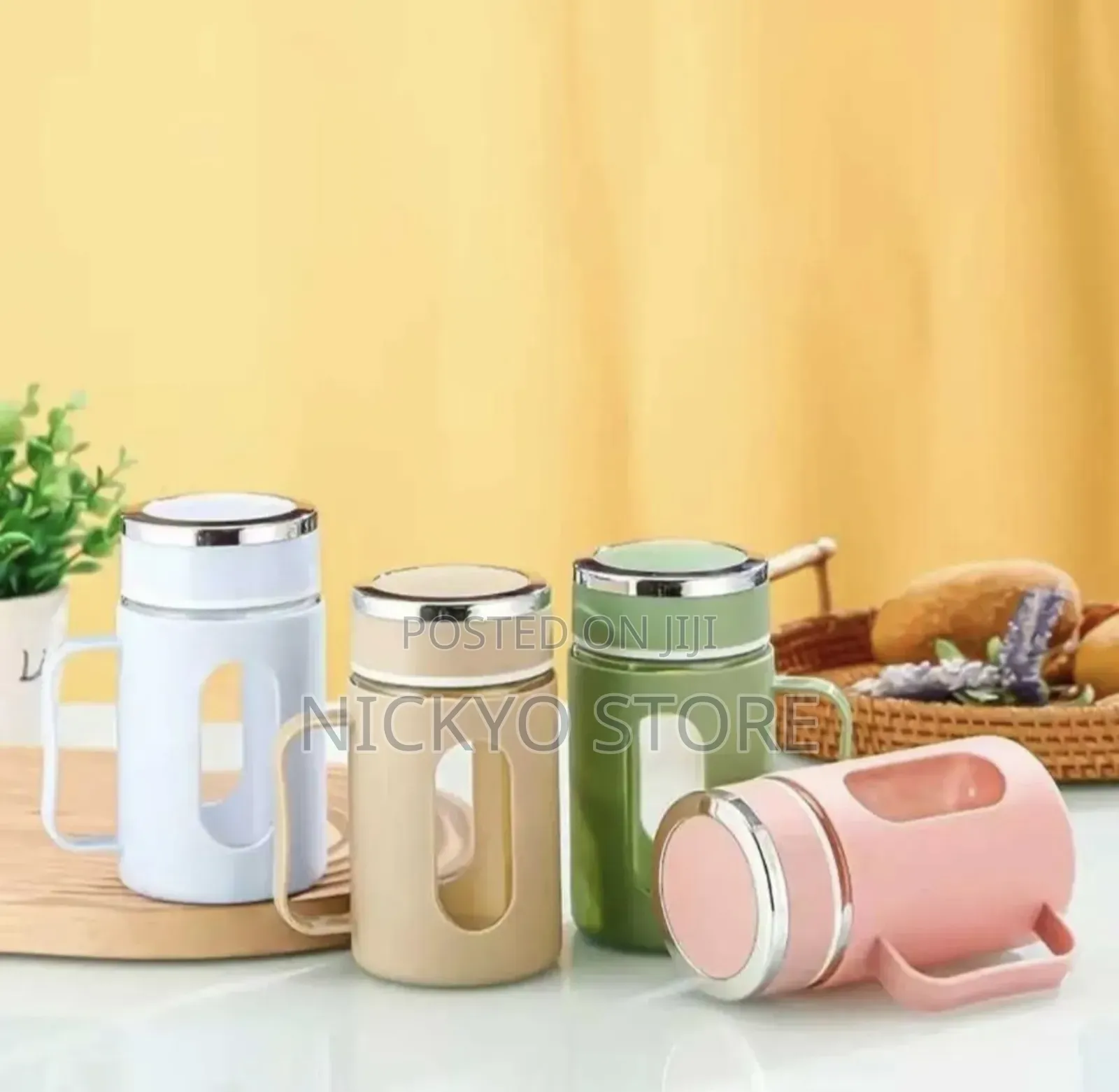 500ml Premium Double-Layer Glass Mug