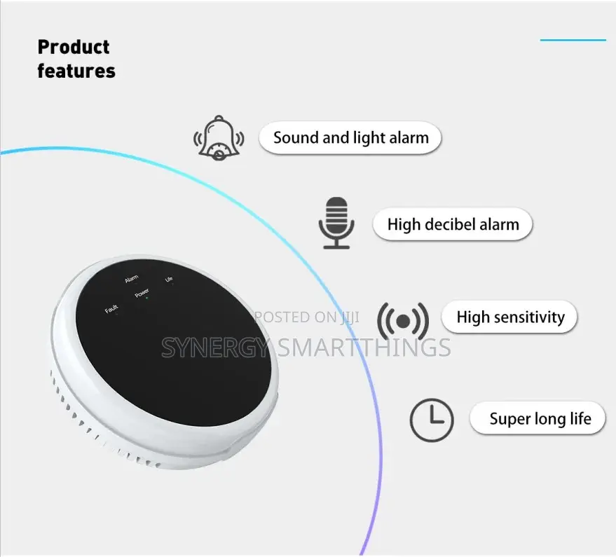 Rf Portable Gas Leakage Detector Connected To The Host Alarm System