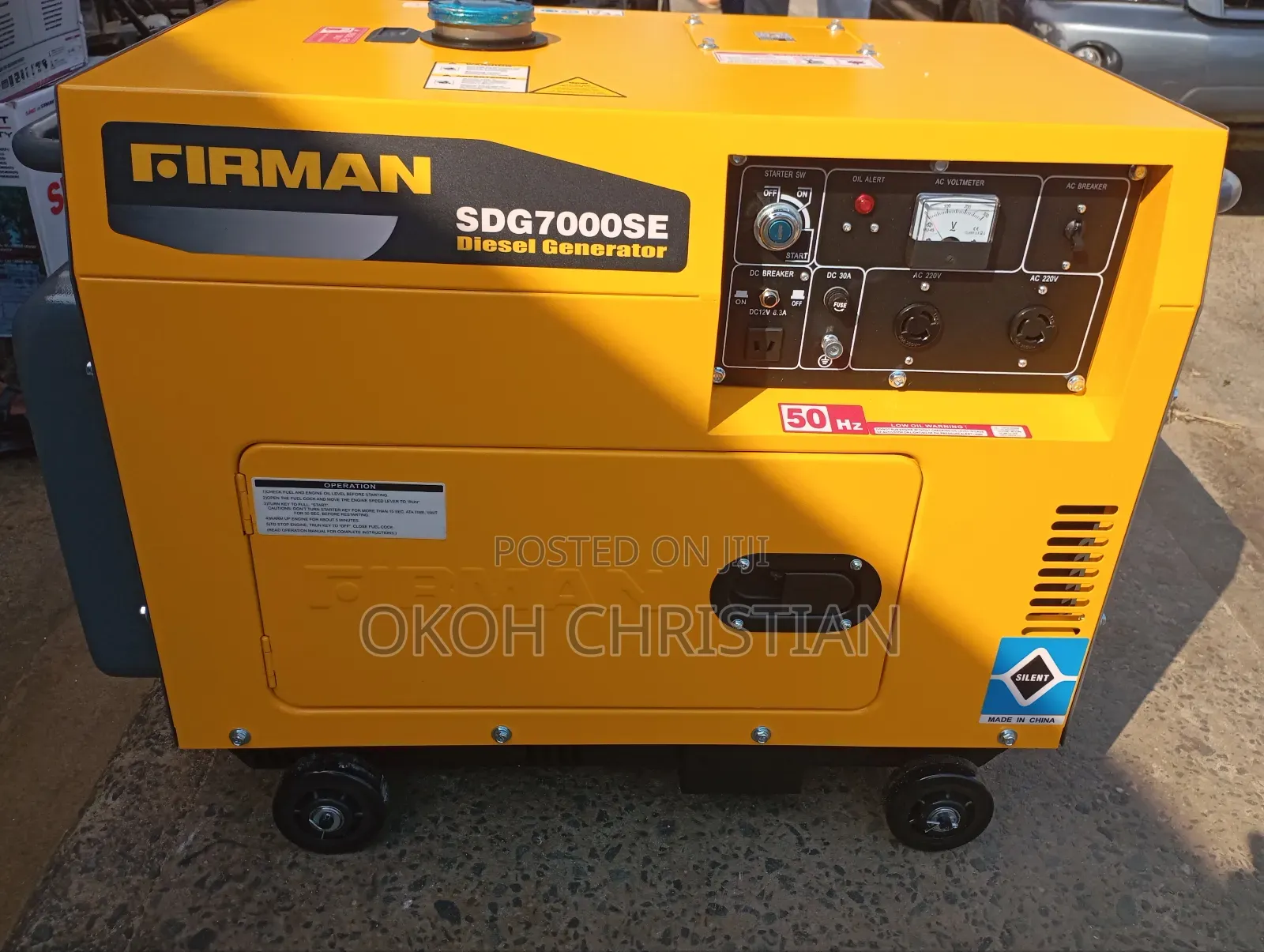 Fireman Diesel Generator