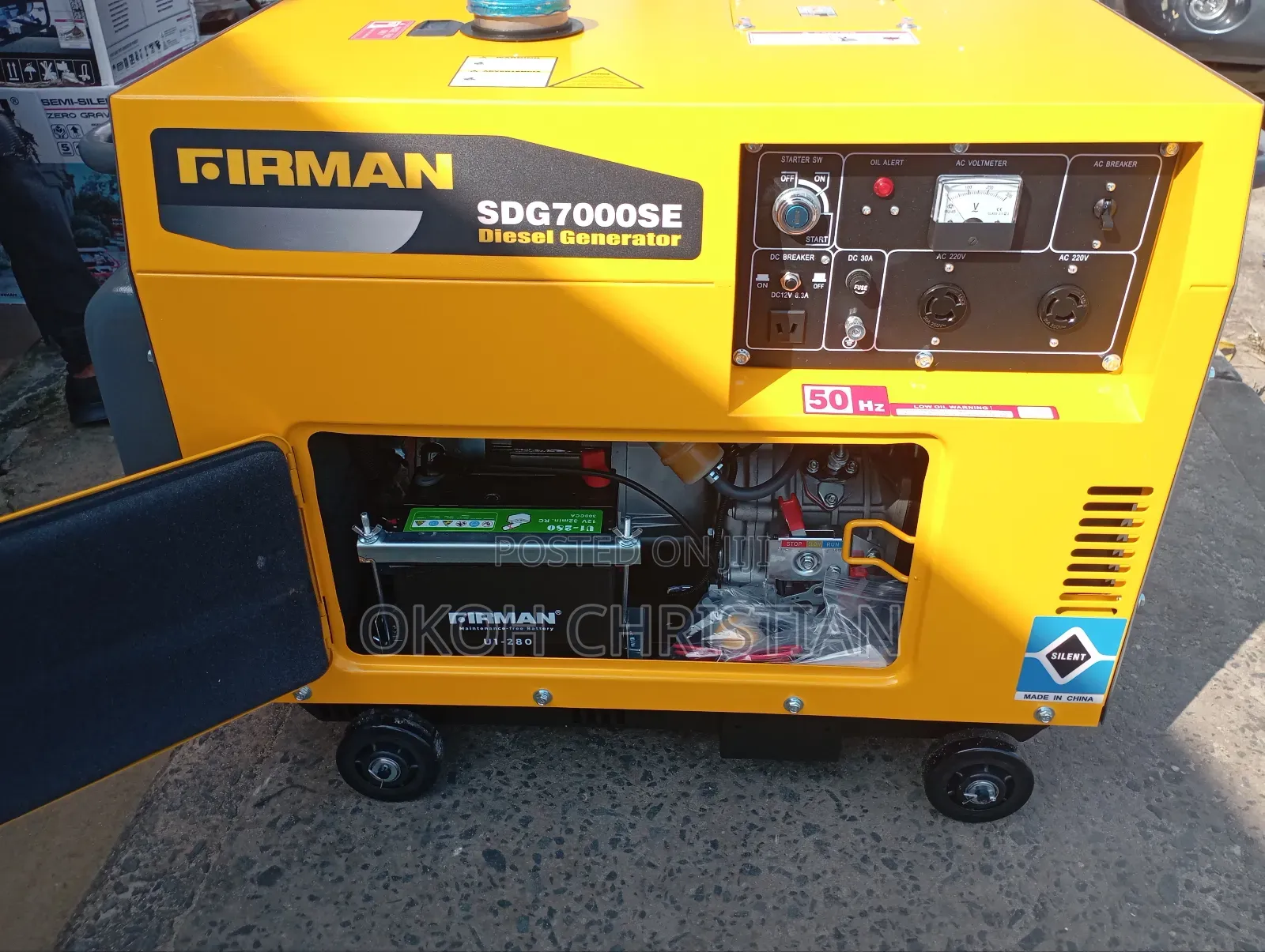 Fireman Diesel Generator