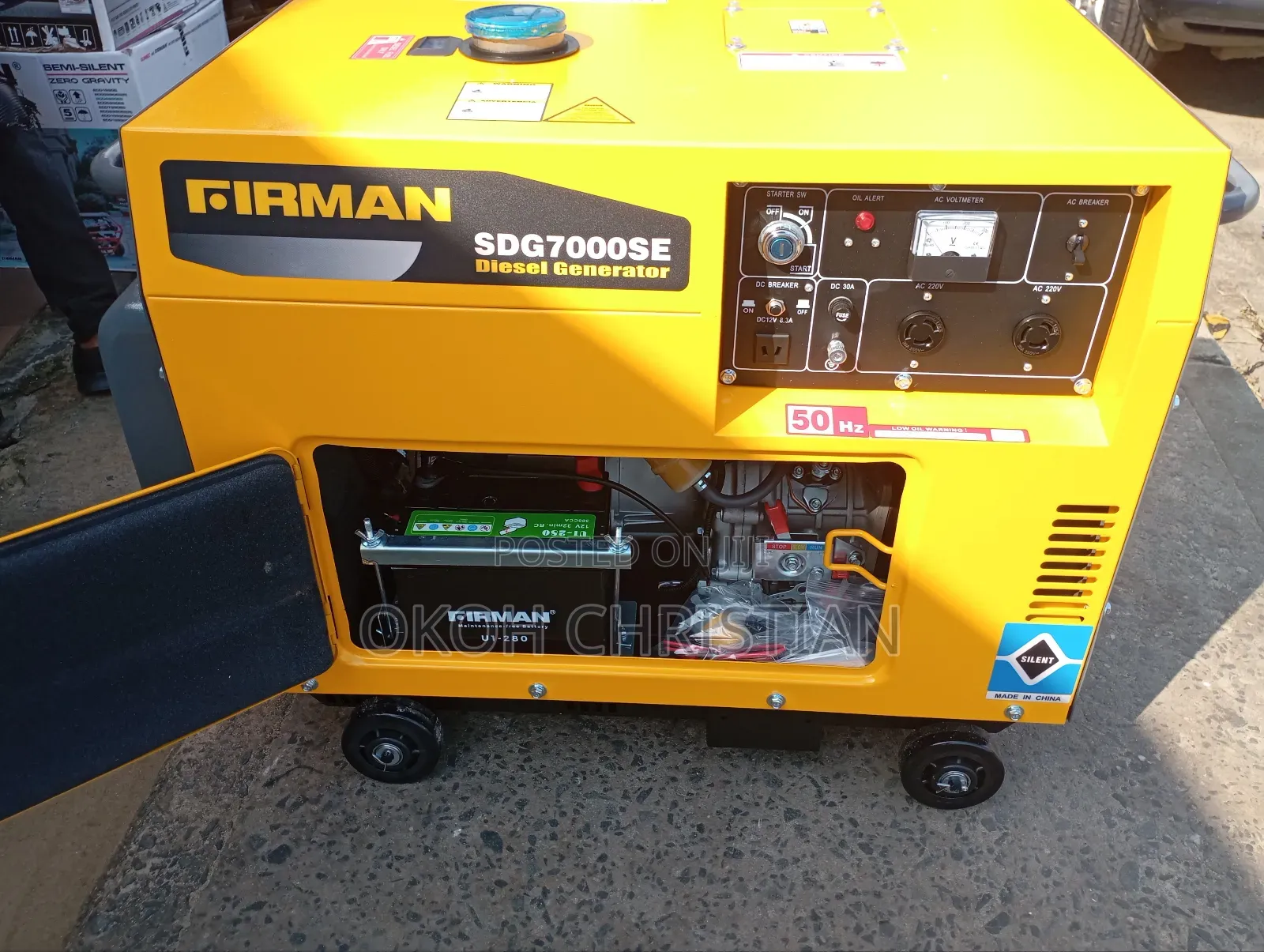 Fireman Diesel Generator