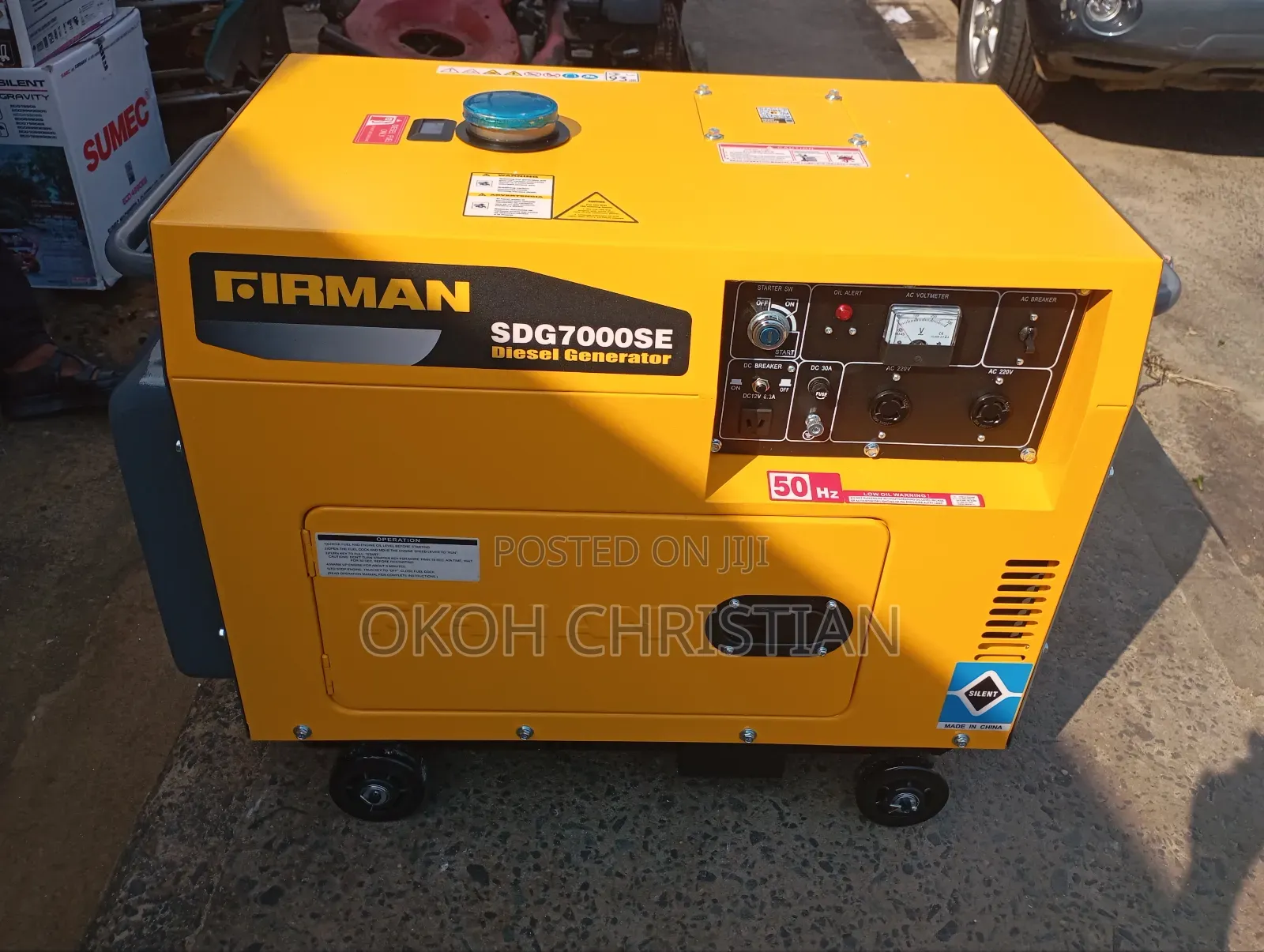 Fireman Diesel Generator
