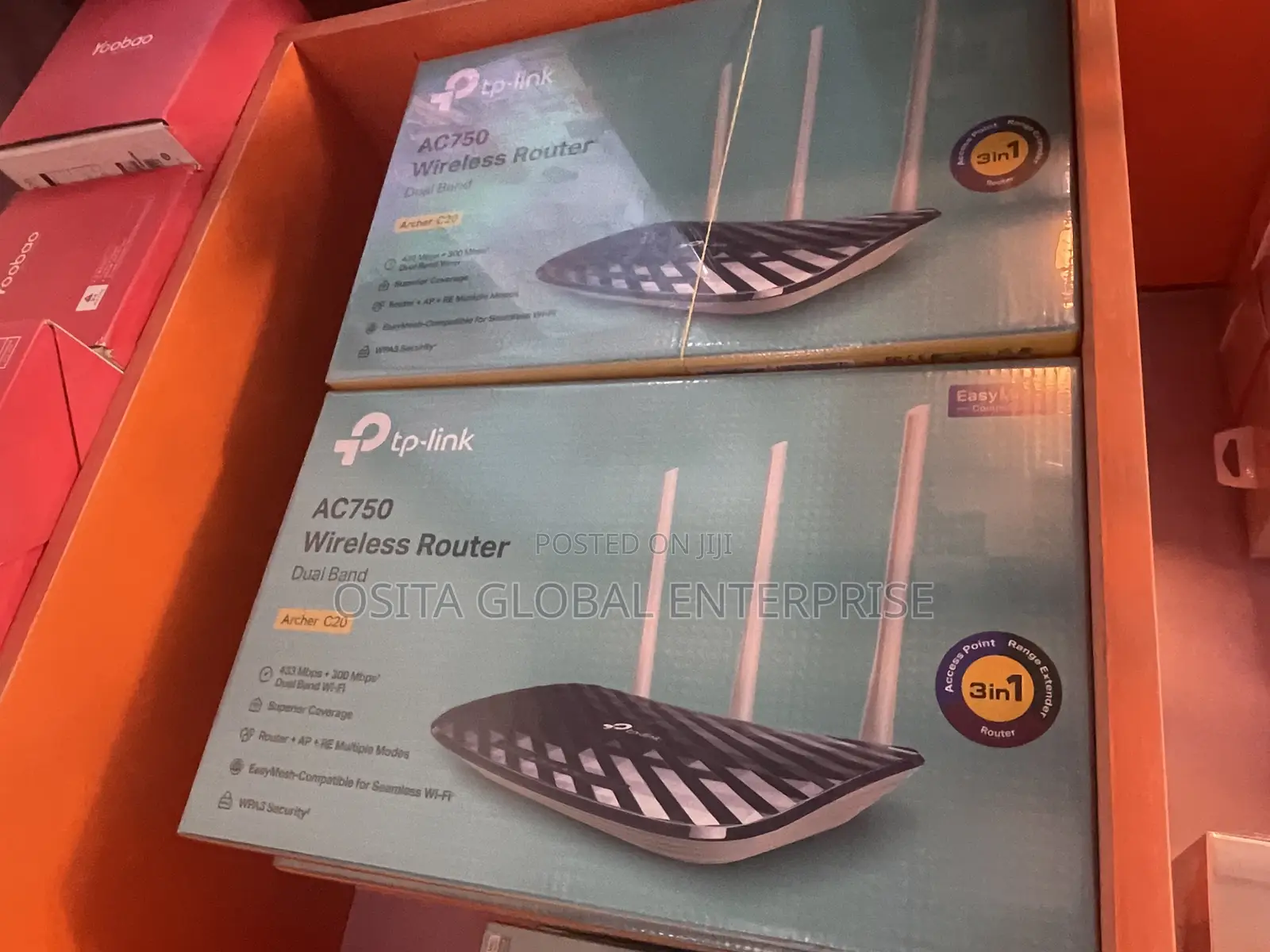 Tp Link Ac750 Dual Band Wireless Router Archer C20