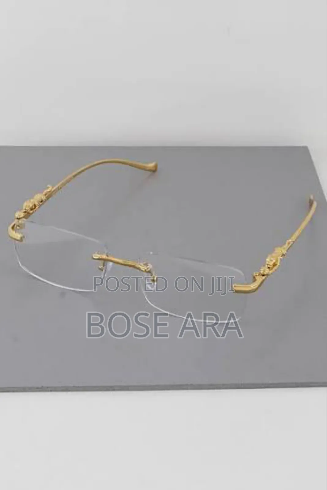 Cartier Eye Glasses Stylish Fashion Eye Glasses With Glass Case
