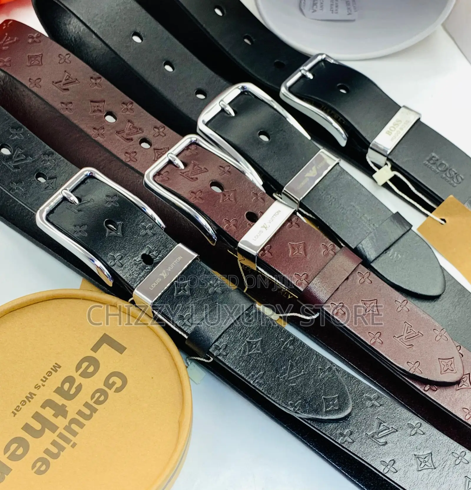 High Quality Luxury Genuine Leather Men Belts
