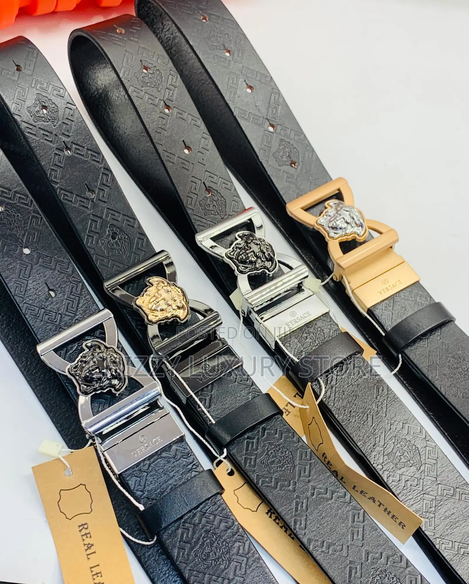 High Quality Luxury Genuine Leather Men Belts