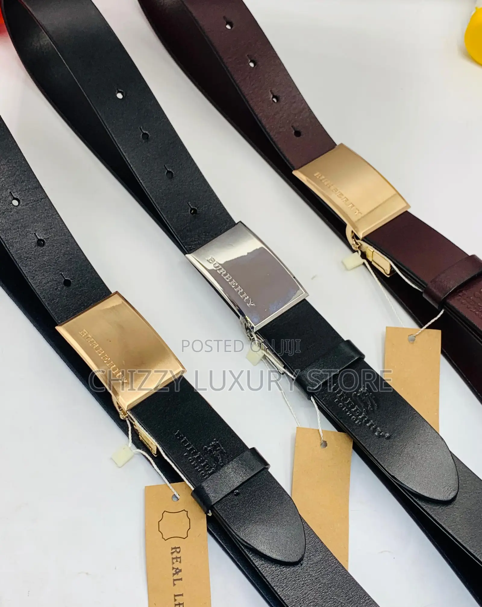 High Quality Luxury Genuine Leather Men Belts