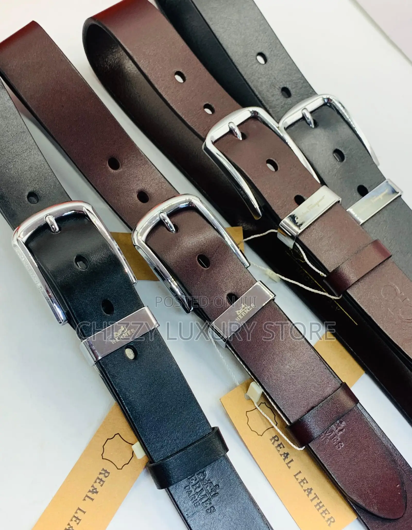 High Quality Luxury Genuine Leather Men Belts