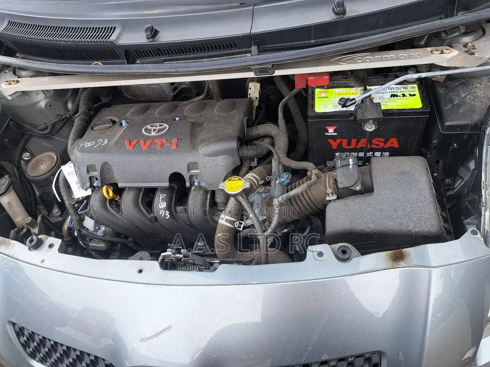 Toyota Yaris 2007 Gray