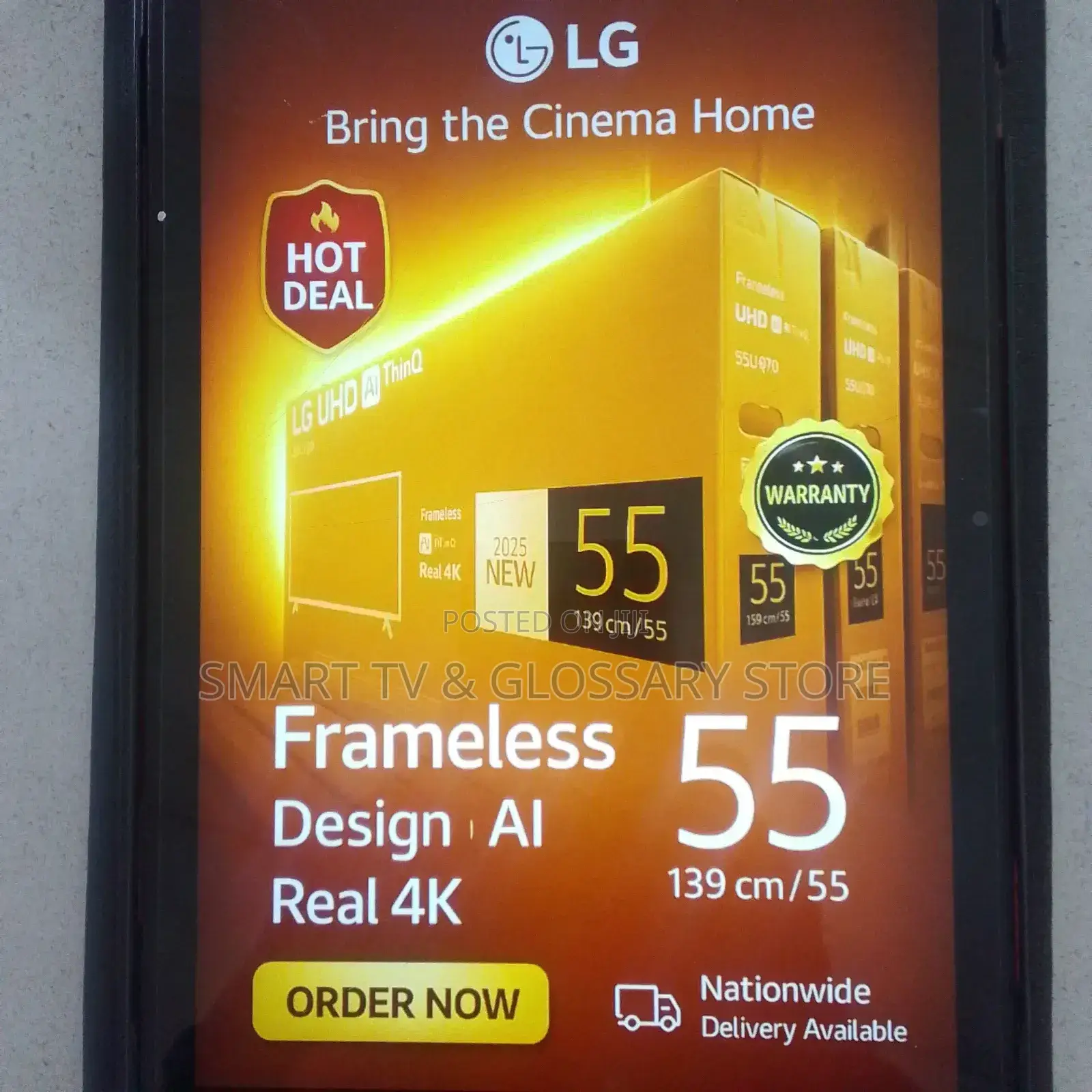 55 Inches Lg Smart With Apple Home Kit