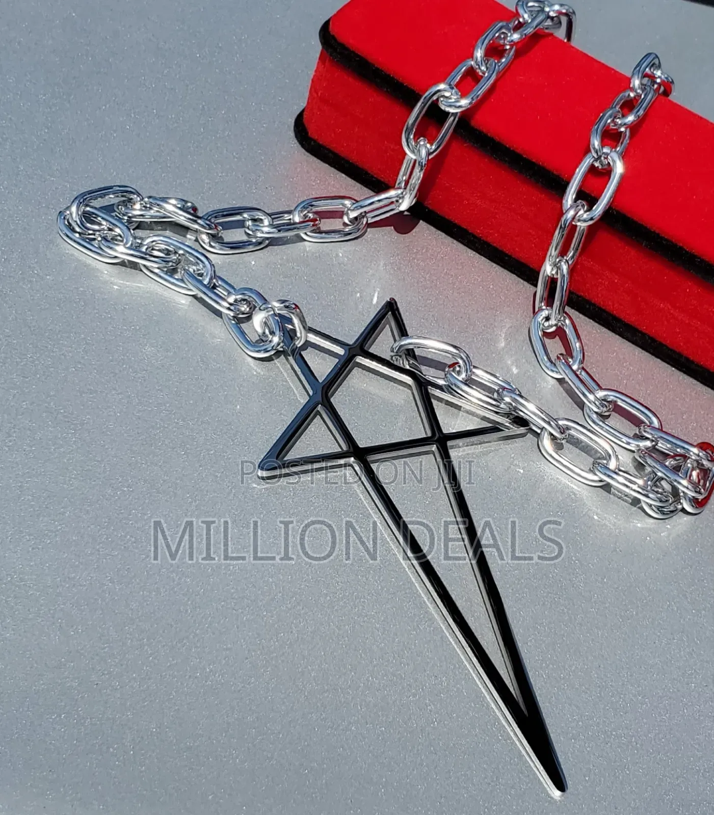 Ski Finest Steel Men's Neckpiece Silver