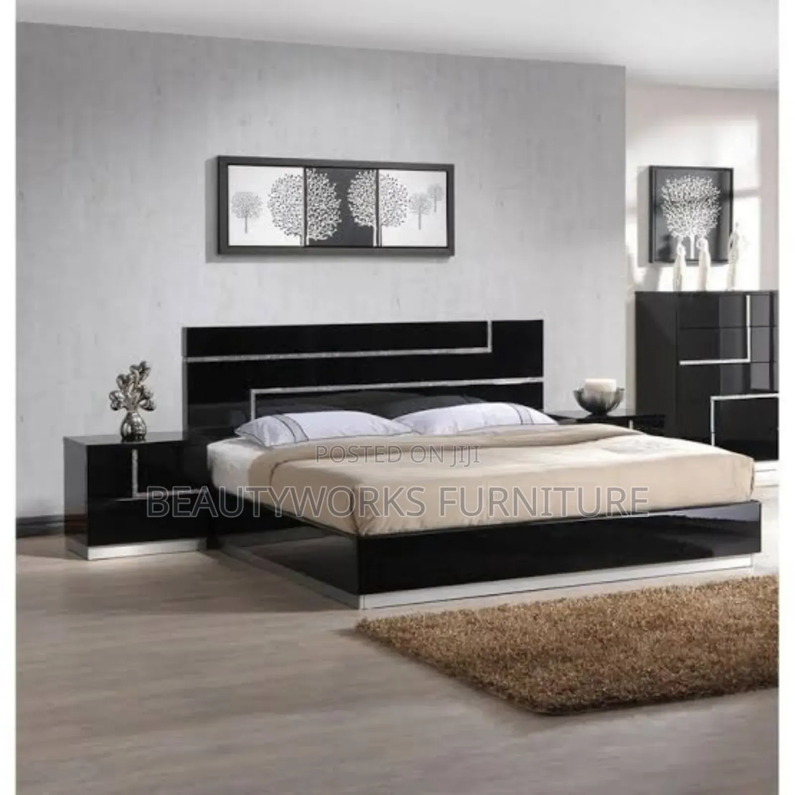 Bedframe and Bedsides