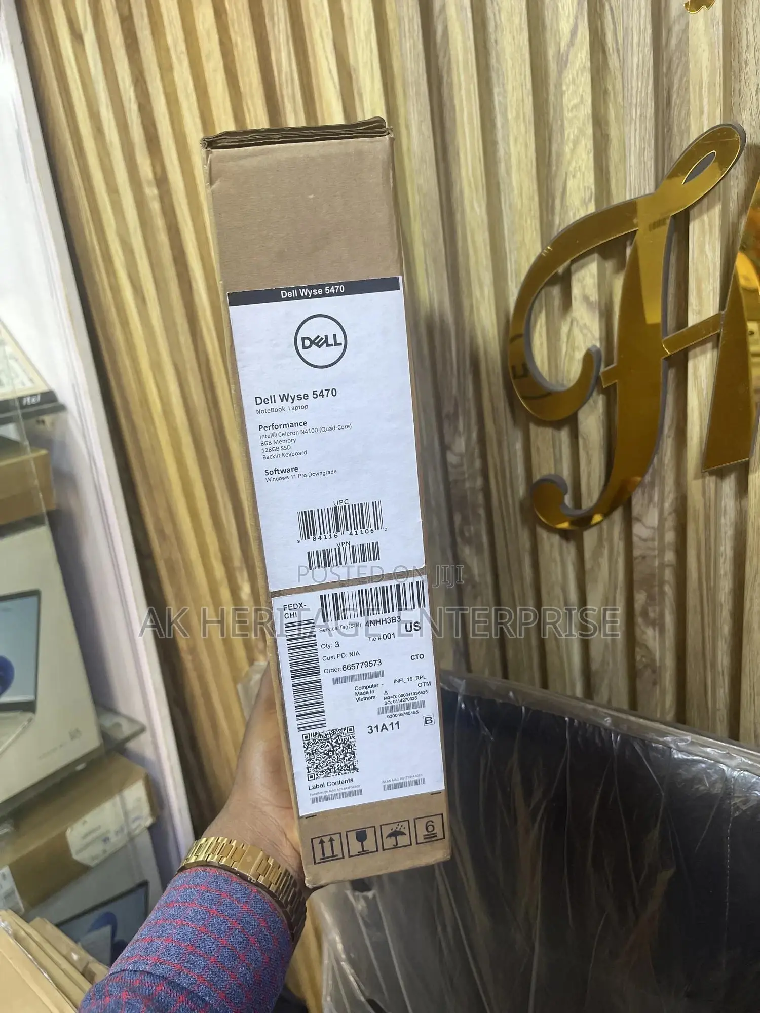 New Laptop Dell Wyse 5470 8GB Intel Celeron SSD 128GB