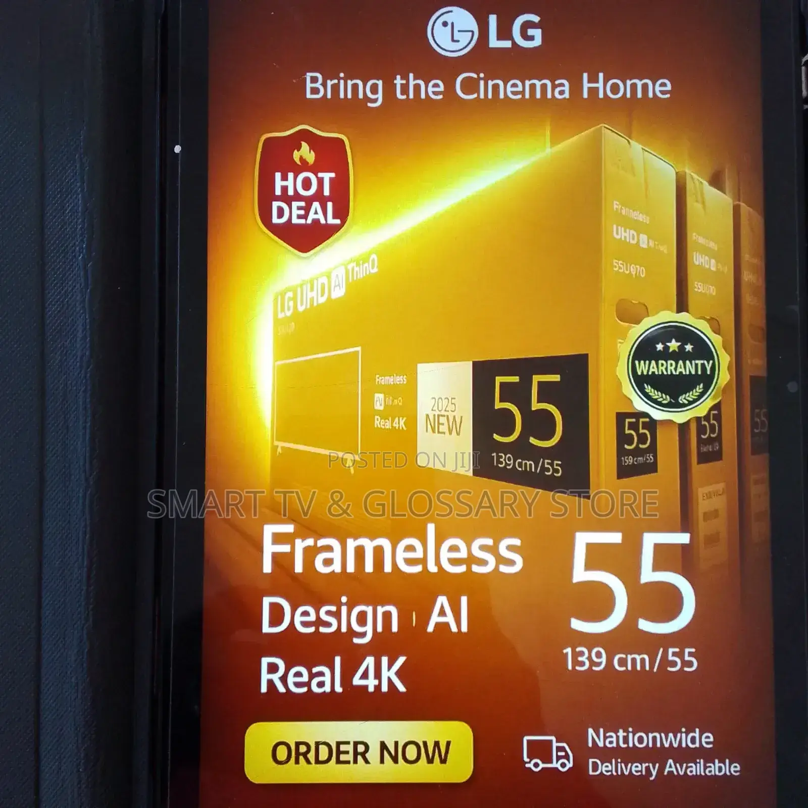 55 Inches Lg Sleek Android Tv Ai Thinq