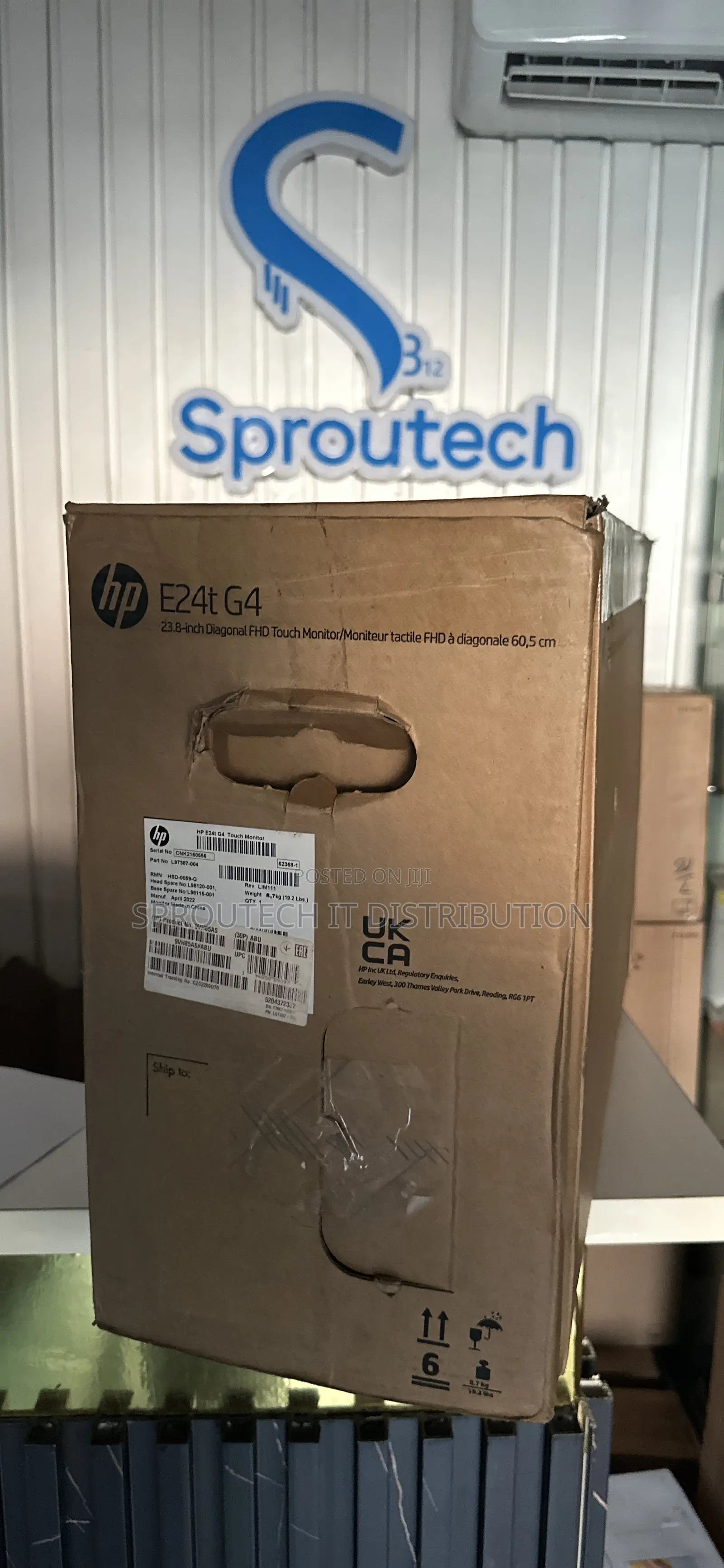 Hp E24t G4 23.8-Inch Diagonal FHD Touch Monitor