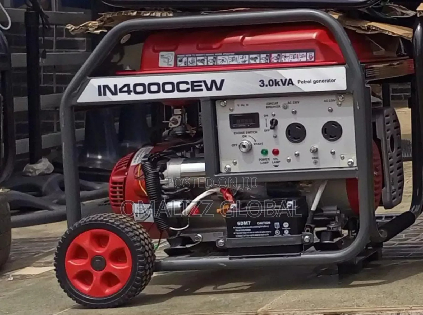 Ipower Generator Model In4000cew With Wheel