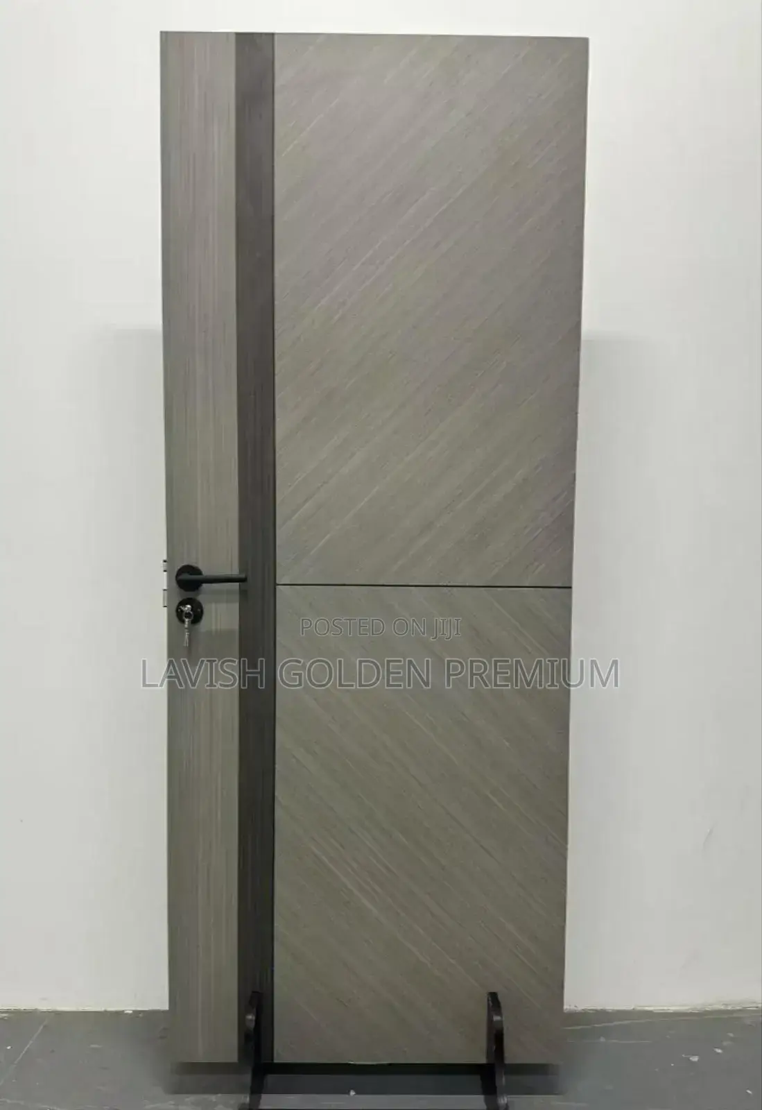 Turkish HDF Gray Wooden Doors
