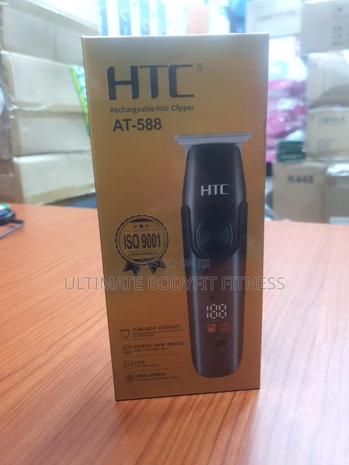 Brand New HTC At588 Cordless Trimmer Hair Clipper Unisex