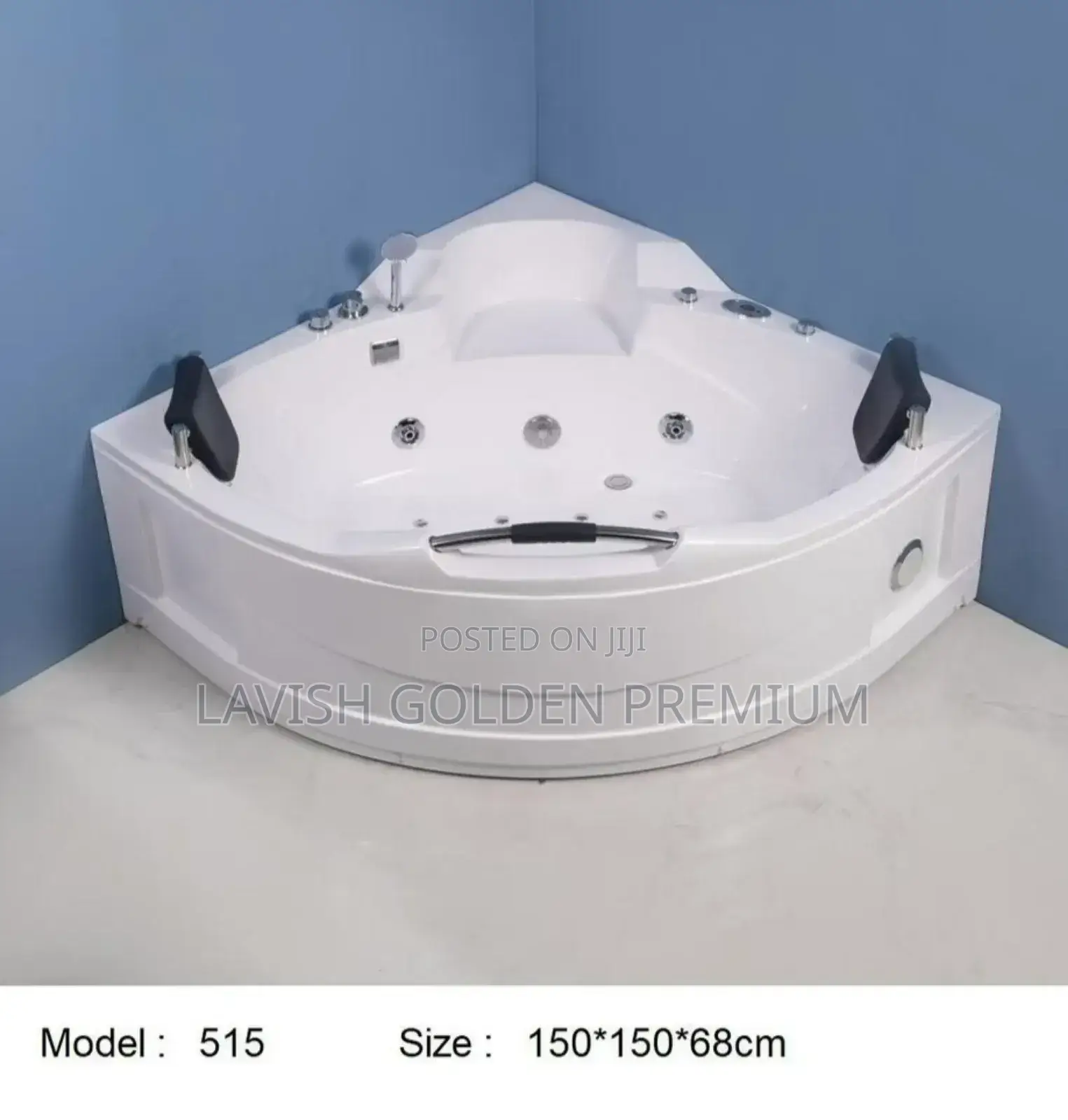 Triangle Acrylic Jacuzzi Set