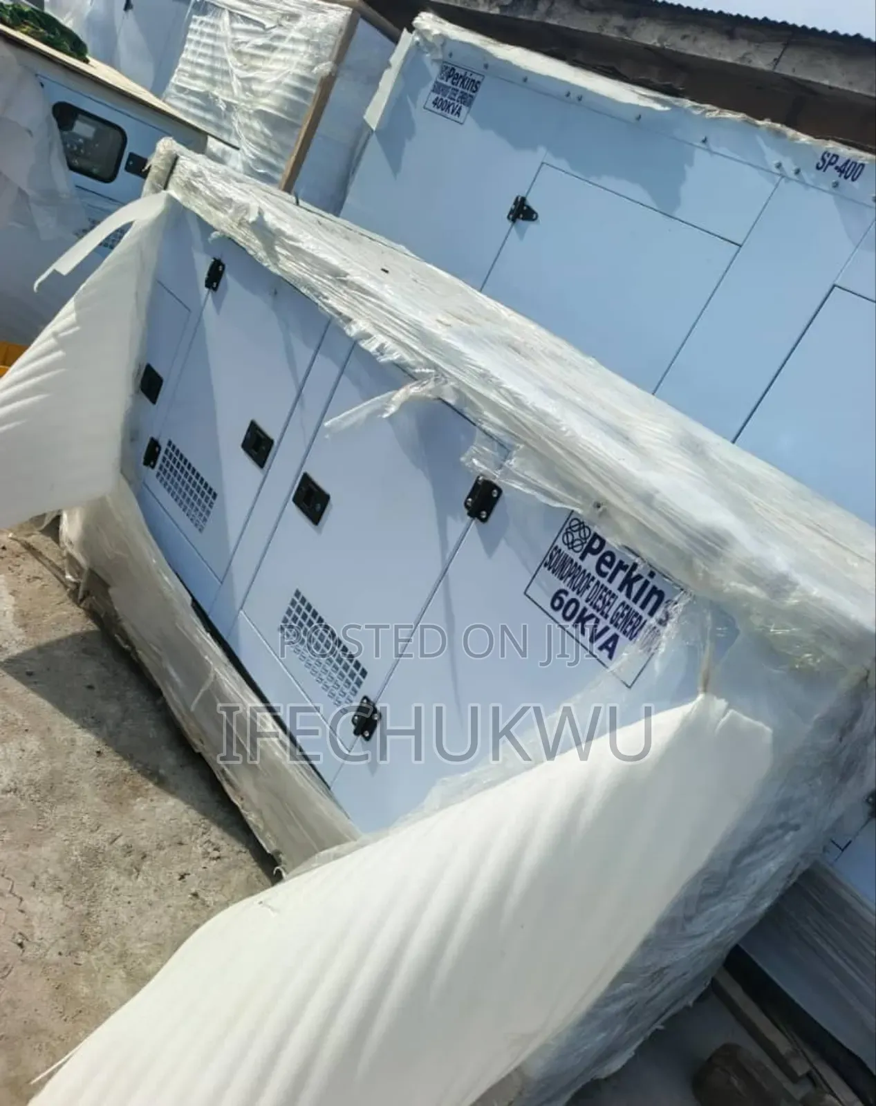 Original Perkins 60kva Soundproof Generator (100%Copper Coil)