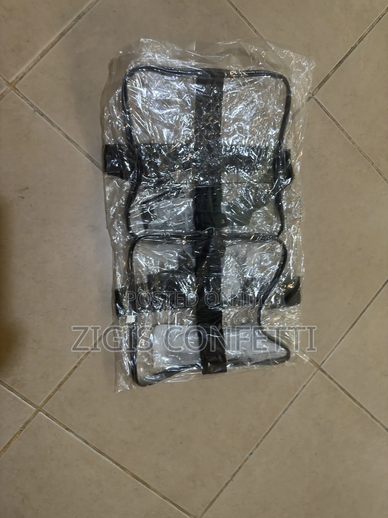 Clear Duffle Gym Bag