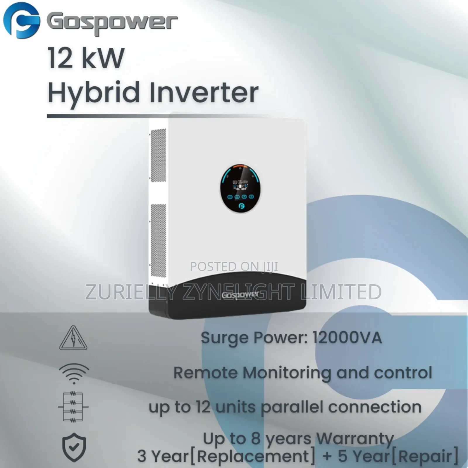 12kva Hybrid Inverter Gospower
