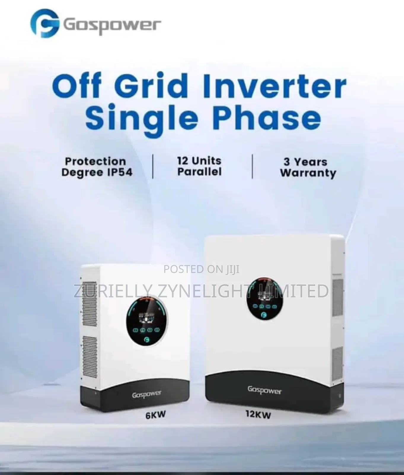 12kva Hybrid Inverter Gospower
