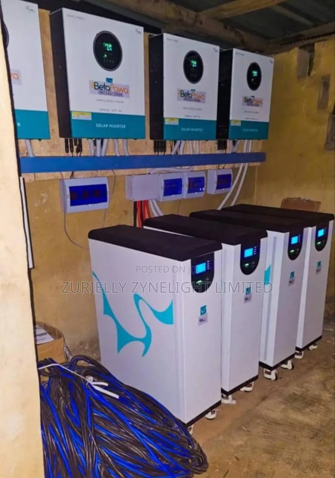 21.5kwh Lithium Battery Aurora Solar Systems