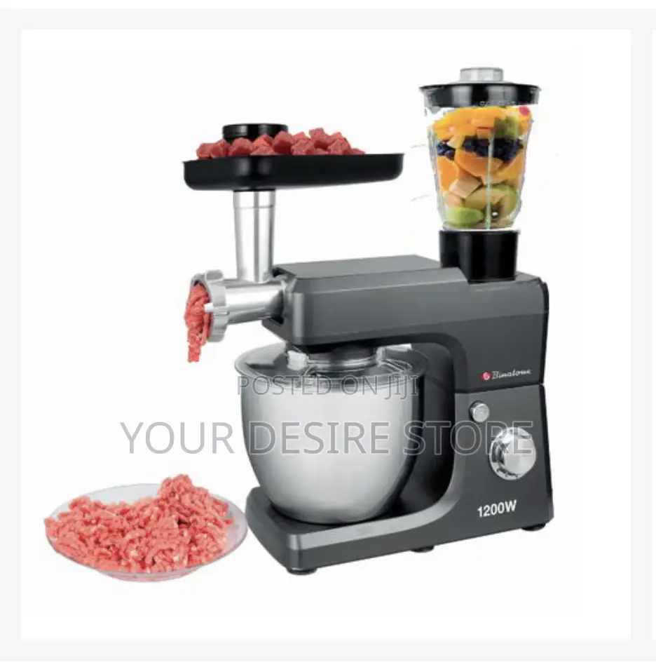 Binatone 3-in-1 Kitchen Machine and Yam Pounder (Km-1300) + Warranty