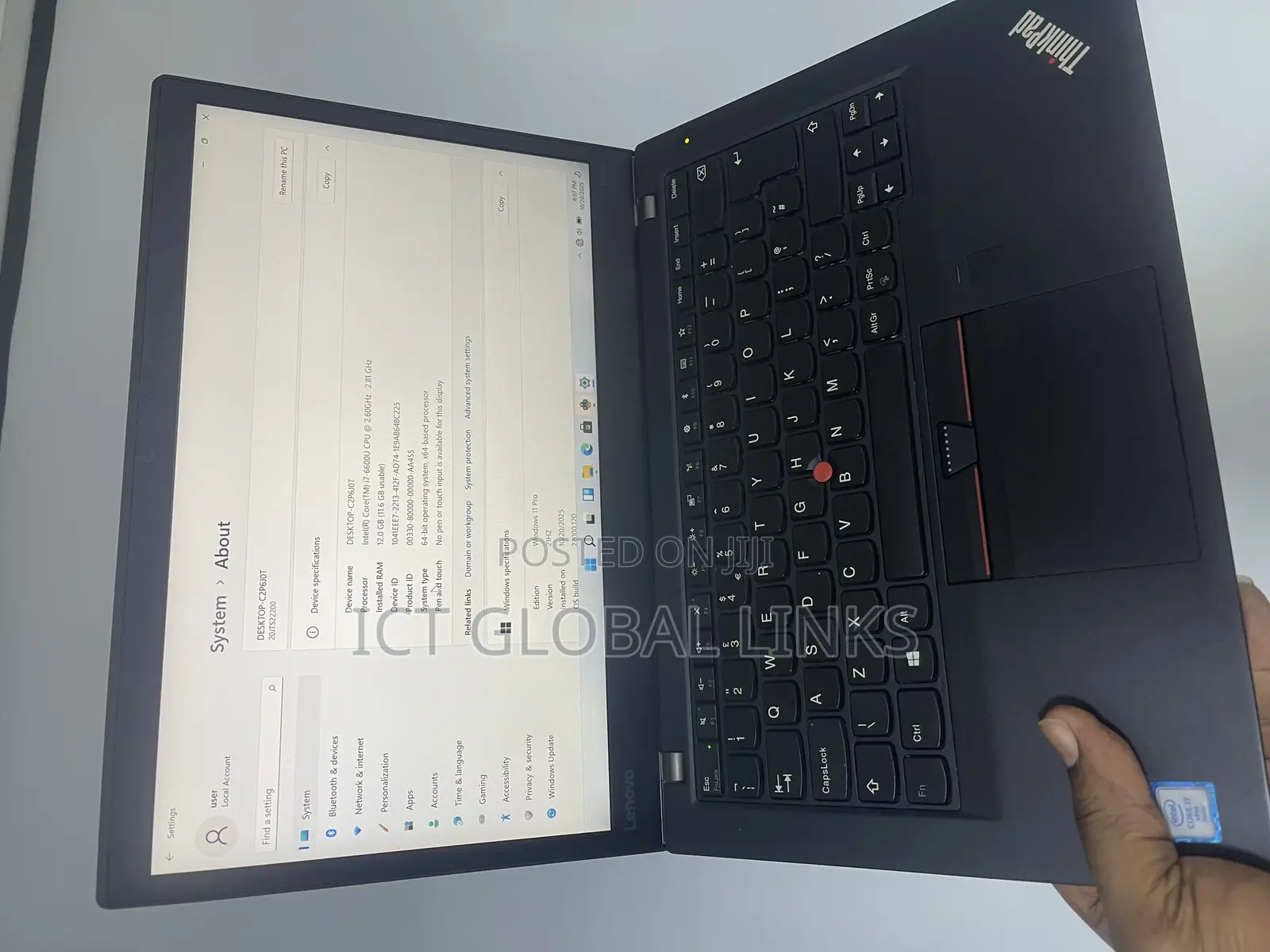 Laptop Lenovo ThinkPad T470s 12GB Intel Core I7 SSD 256GB
