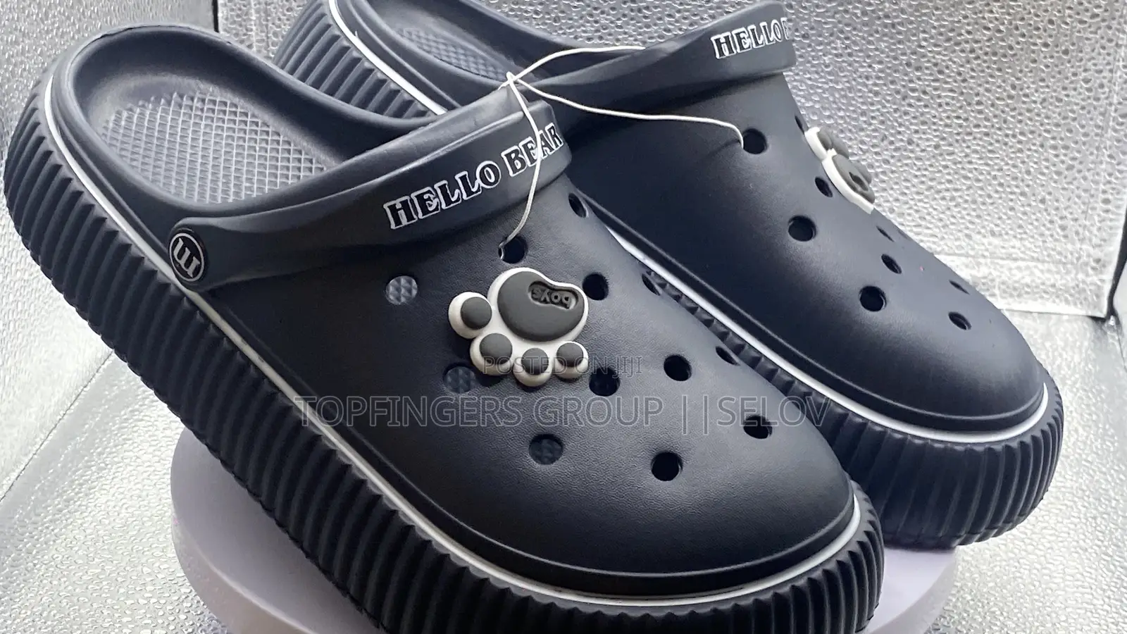Smooth Lux Unisex Slides/Palm Crocs
