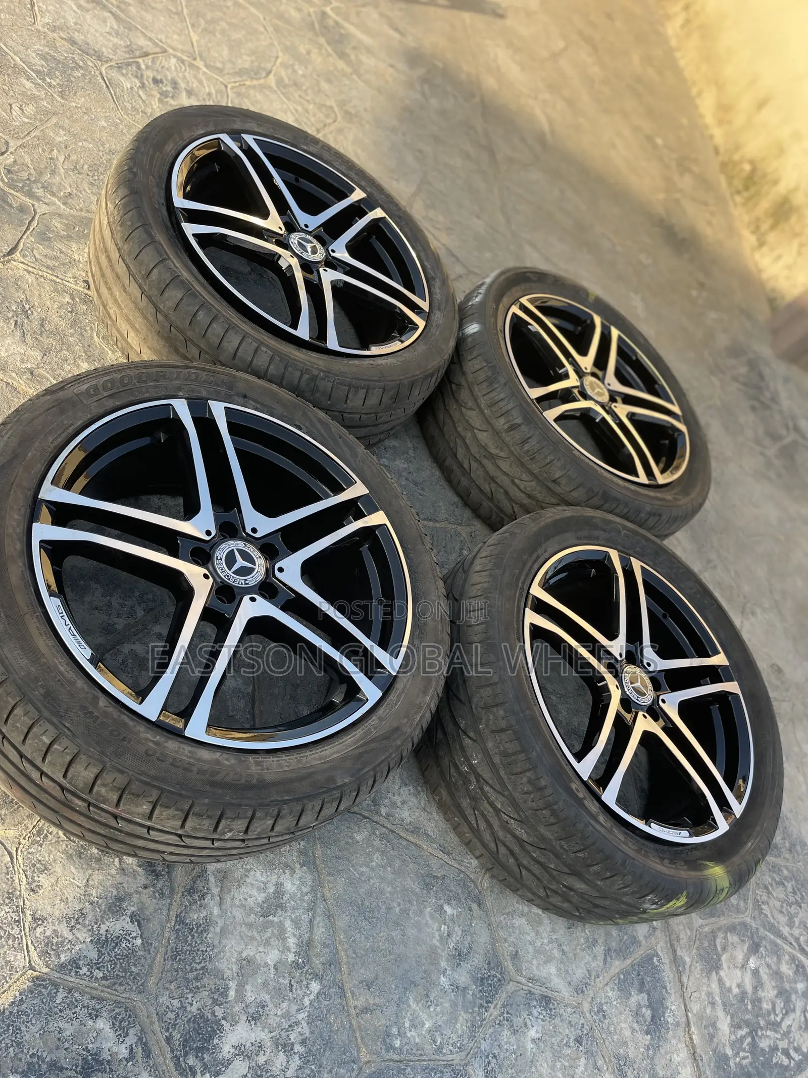 20” Brand New Quality Mercedes Wheels With First Grade Tokunbo Tires