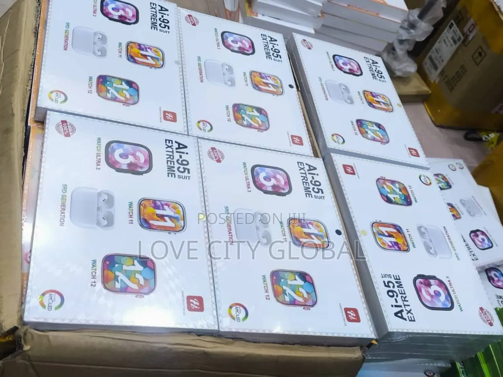 Ai-95 Extreme Suit Smart Watch 11in1 Smartwatch, 3 Different Models