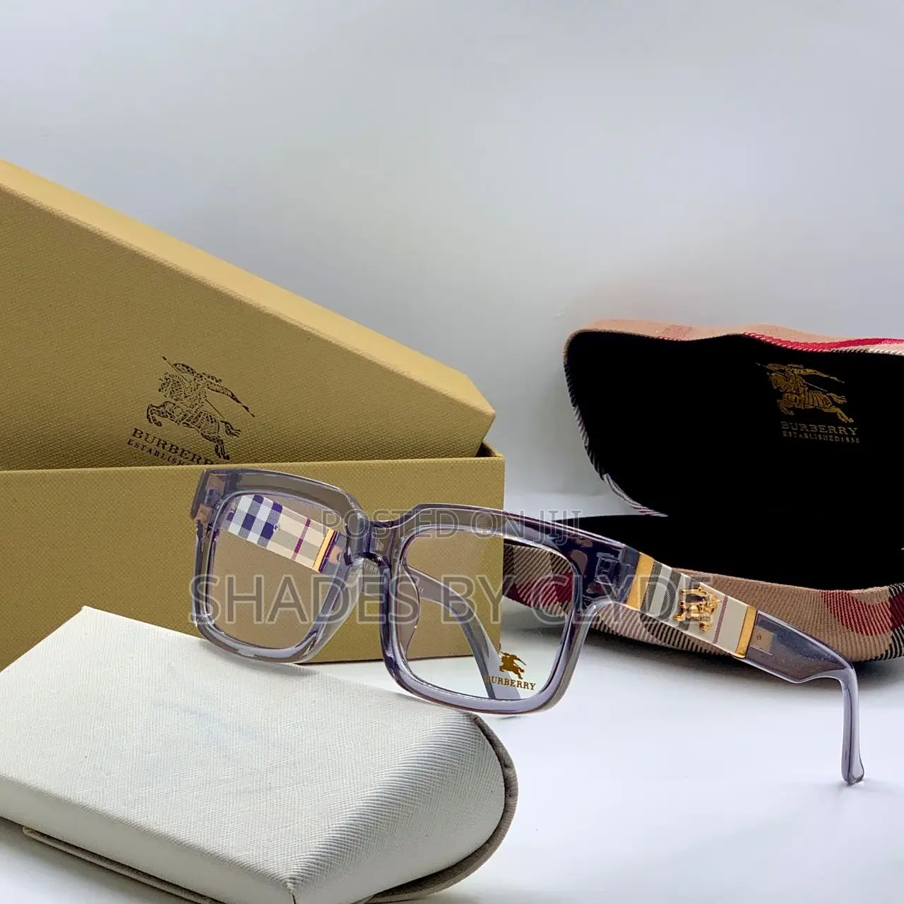 Burberry Eyeglasses - Brand New! - Rectangular Frame - Luxury Eyewear