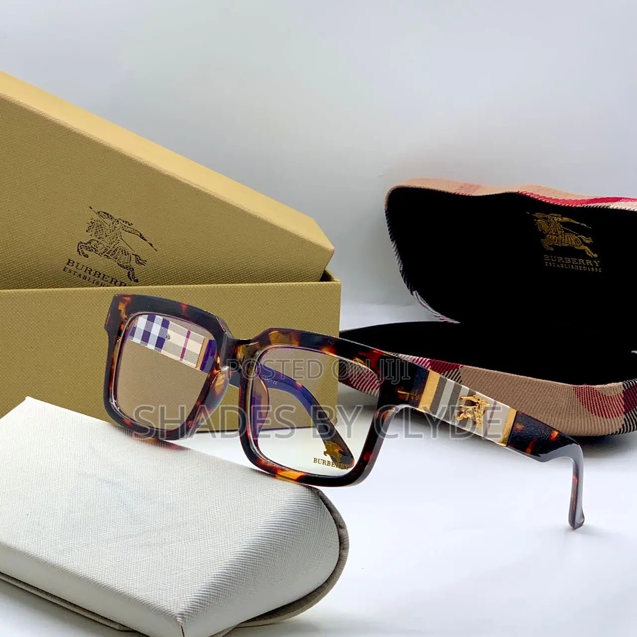 Burberry Eyeglasses - Brand New! - Rectangular Frame - Luxury Eyewear
