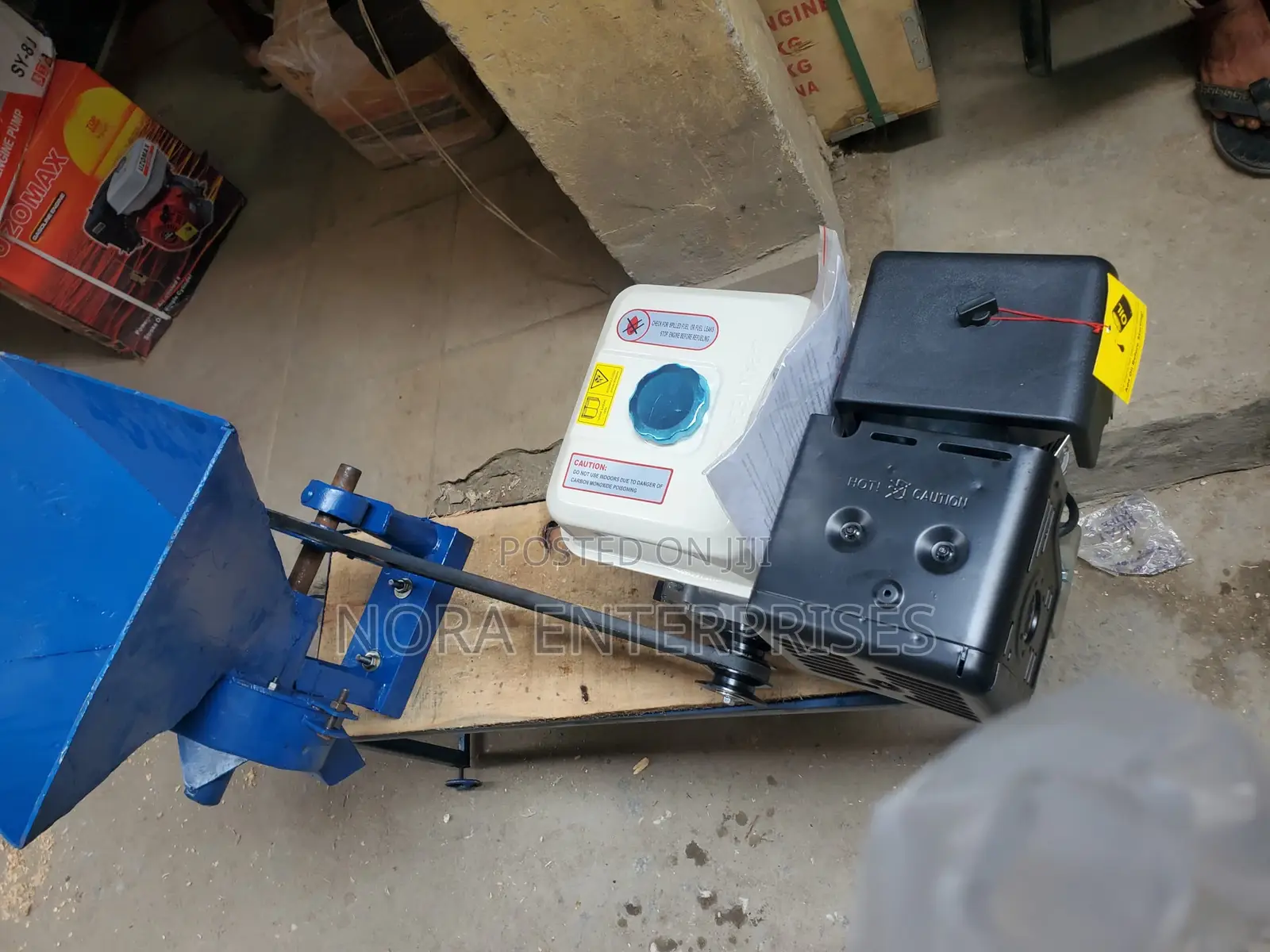 Wet and Dry Grinding Machine (With 13hp Petro Engine)