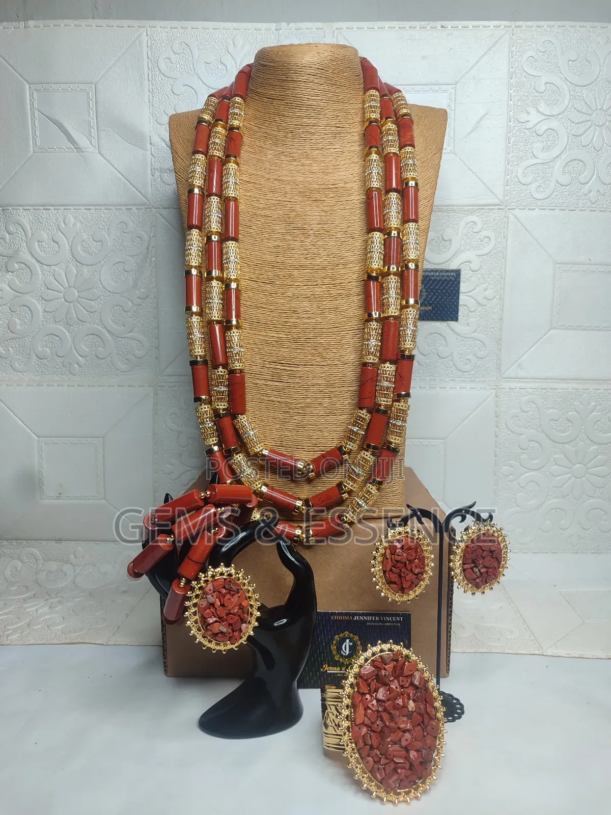 Brown-Sand Necklace