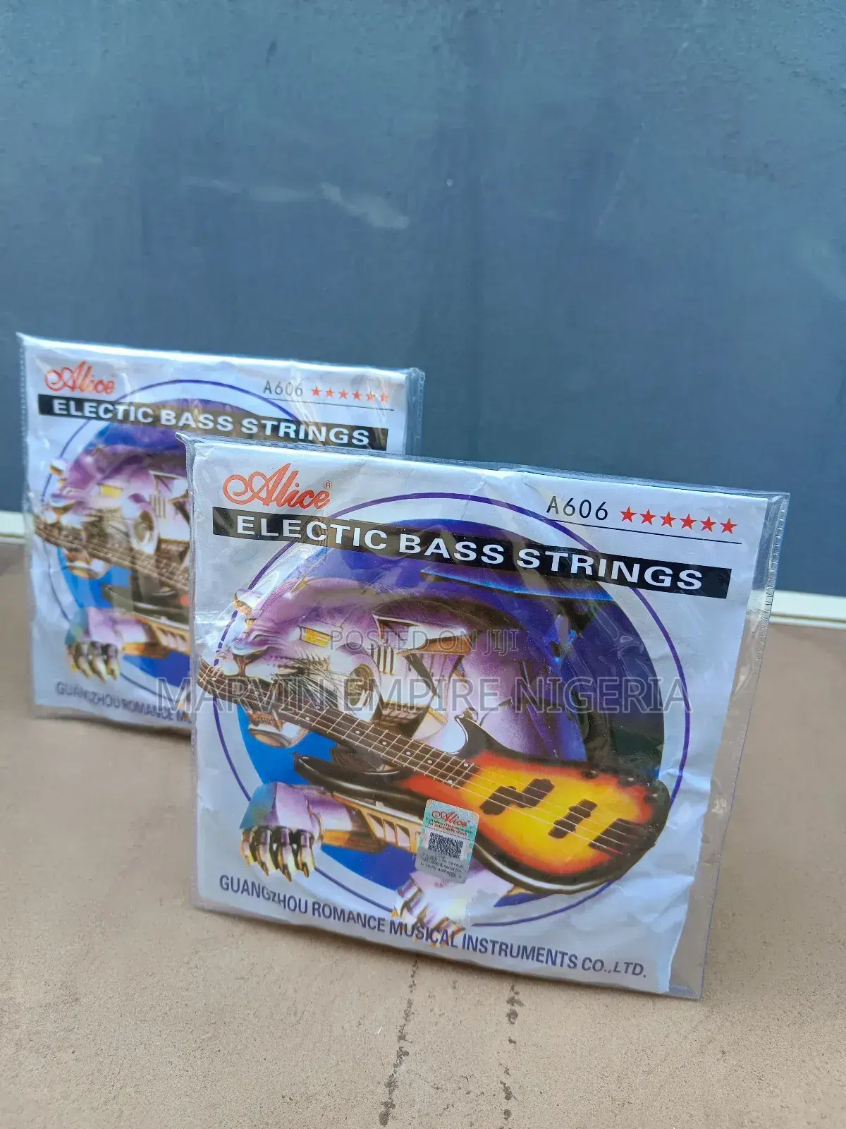 2 Sets Alice Electric Bass Guitar 4 (Four) Strings - Alice