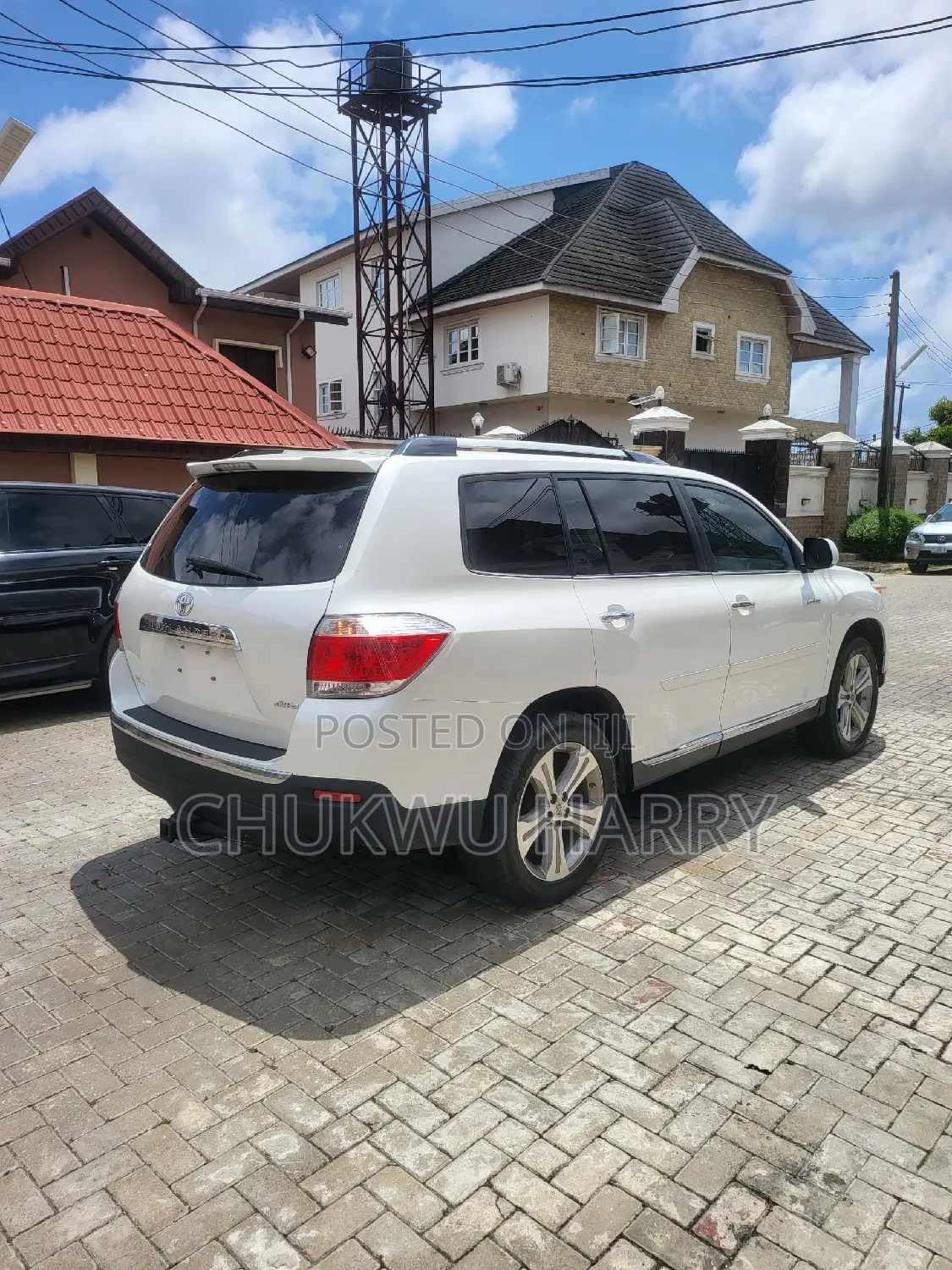Toyota Highlander Limited 4dr SUV (3.5L 6cyl 6A) 2014 White