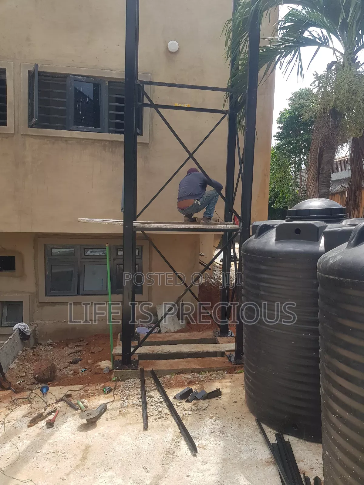 22ft Water Scaffolding