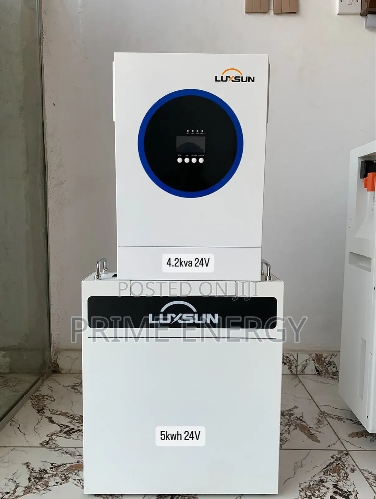 Luxsun 4.2kva Hybrid Inverter And 5kwh Lithium Ion Battery