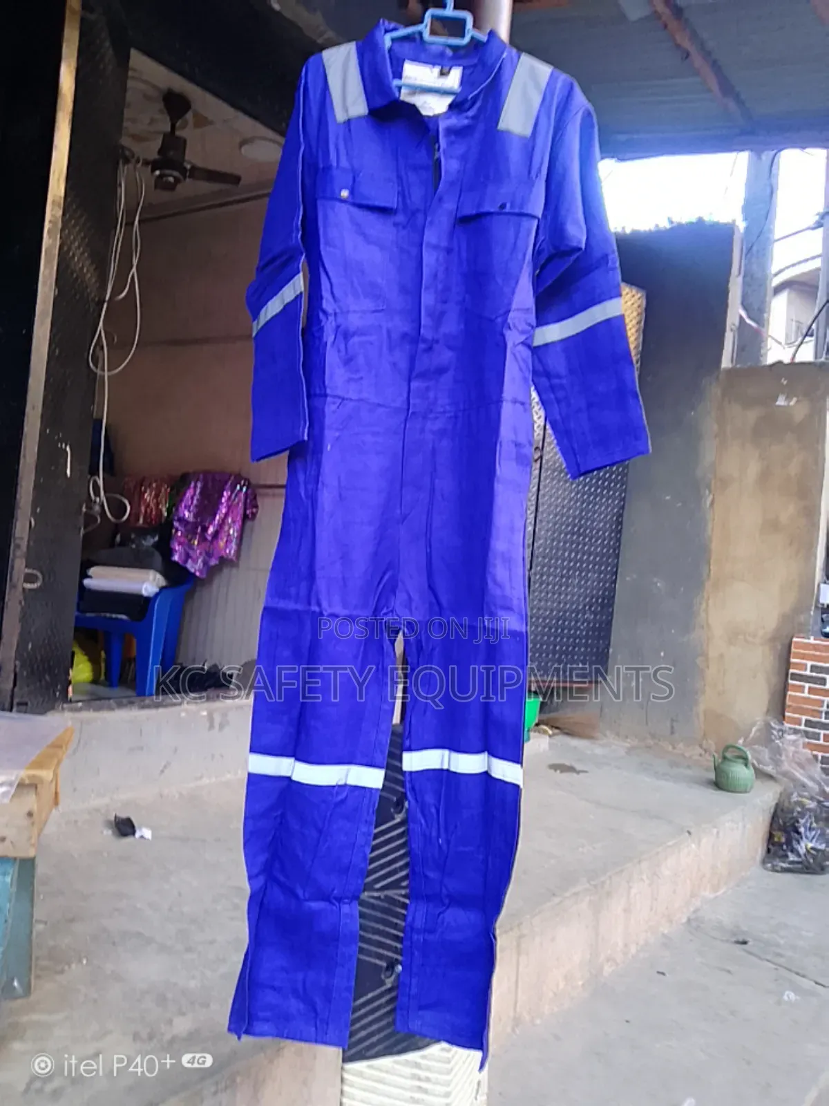 Royal Blue Coveralls