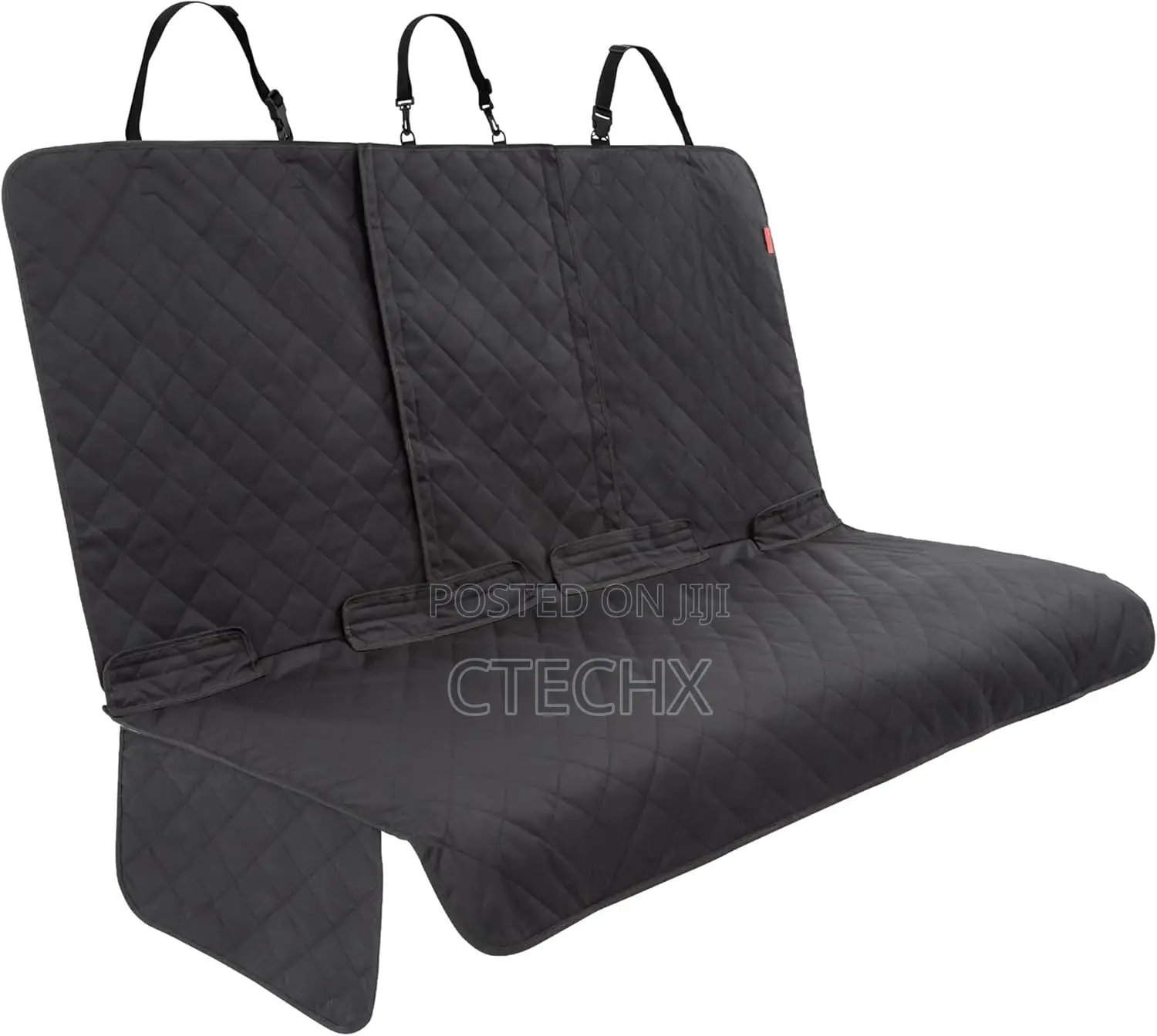 Lusso Gear Waterproof Dog Car Seat Cover for Back Seat