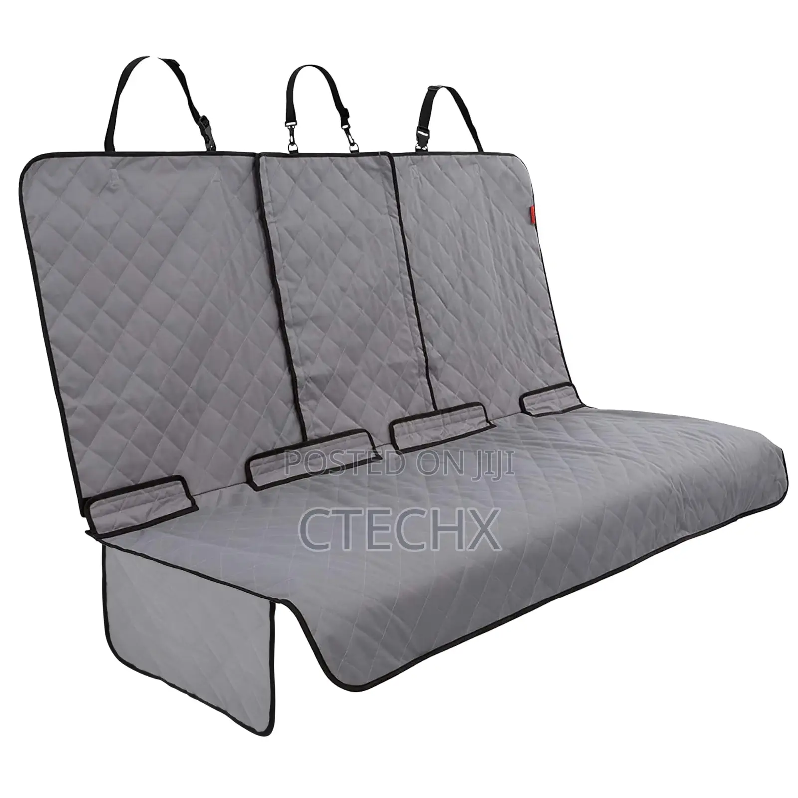 Lusso Gear Waterproof Dog Car Seat Cover for Back Seat