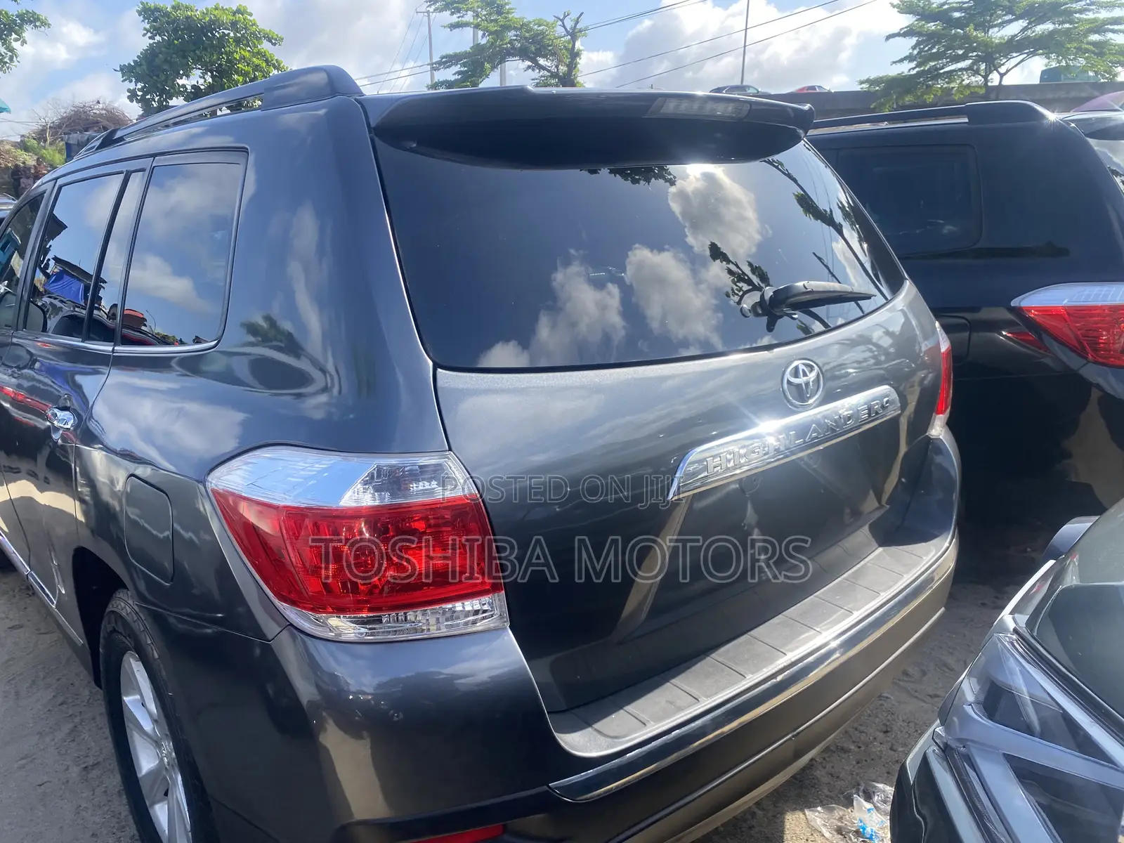 Toyota Highlander Limited 2012 Gray